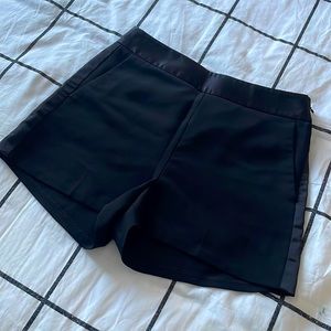 Express high waisted black shorts